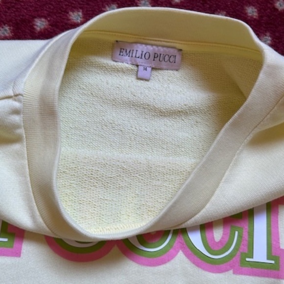 Luxury Emilio Pucci Girl's Sweatshirt, Sz 14 - Picture 2 of 6